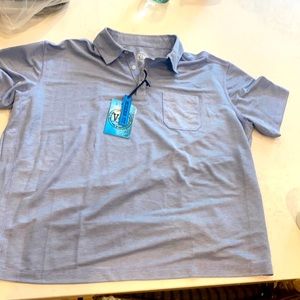 New with tags men’s XL light blue casual shirt